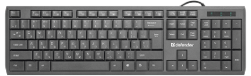 Клавиатура DEFENDER USB OFFICEMATE SM-820 RU BLACK