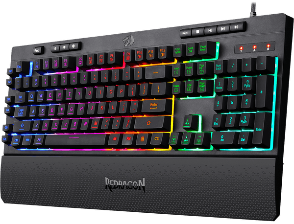 Клавиатура DEFENDER SHIVA REDRAGON USB RU