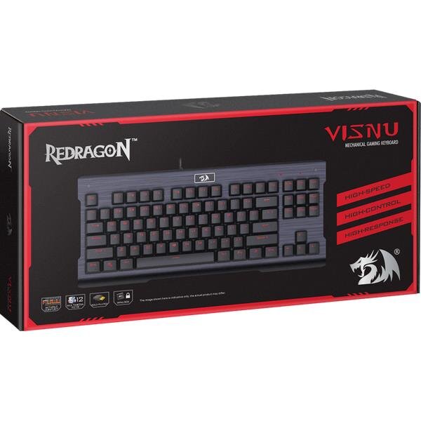 Клавиатура DEFENDER VISNU REDRAGON USB RU