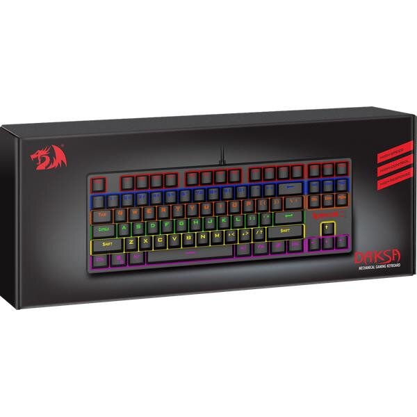 Клавиатура DEFENDER DAKSA REDRAGON USB RU