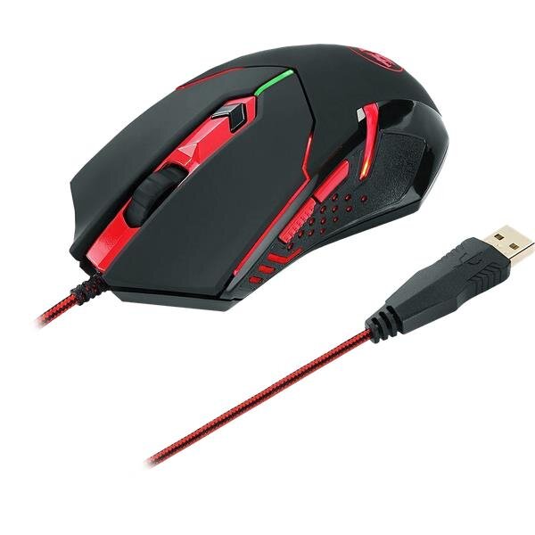 Клавиатура, мышка, коврик и наушники DEFENDER REDRAGON S101BA