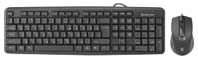 Клавиатура и мышка DEFENDER DAKOTA C-270 RU